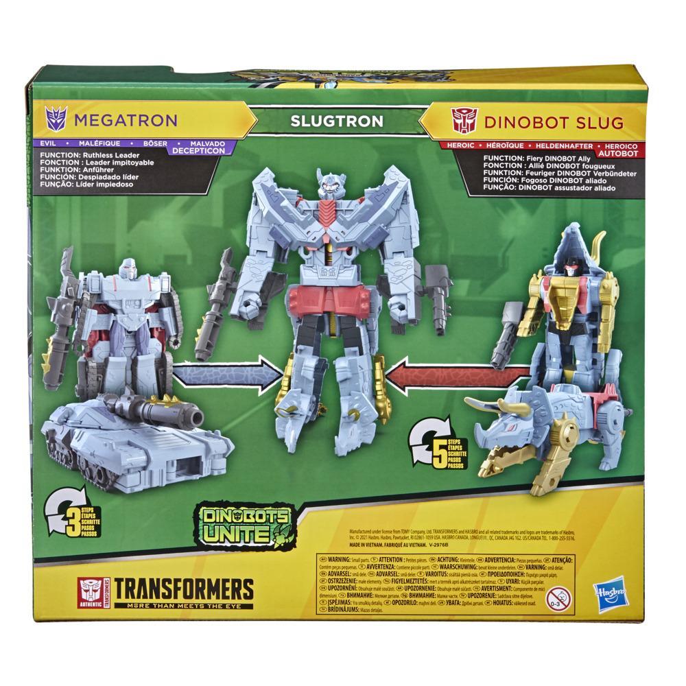 Transformers Bumblebee Cyberverse Adventures Dinobots Unite Dino Combiners Slugtron - Hasbro - Image 5