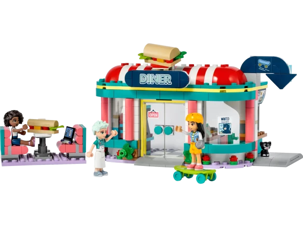 LEGO 41728 Heartlake Downtown Diner - Friends - Image 2