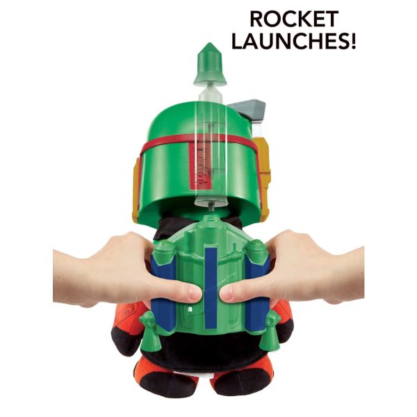 Star Wars Rocket Launching Boba Fett Feature Plush - Image 3