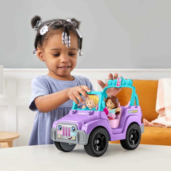 Little People Barbie With Beach Cruiser Music Sounds And 2 Figures - Fisher-Price - Image 3