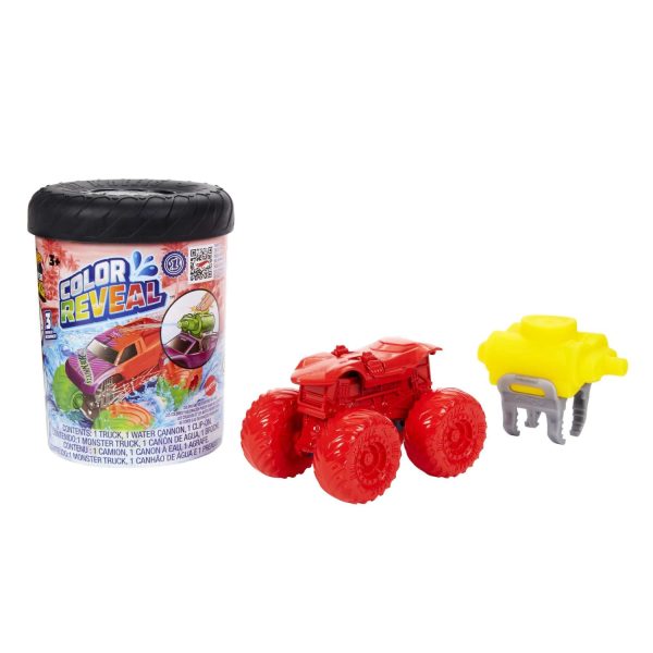 Hot Wheels® - Monster Trucks Color Reveal Truck For Kids 3 Years Old & Up