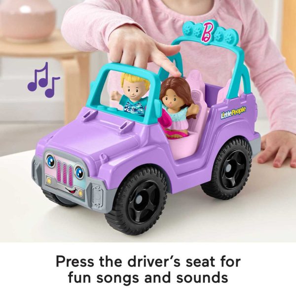 Little People Barbie With Beach Cruiser Music Sounds And 2 Figures - Fisher-Price - Image 8