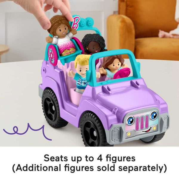 Little People Barbie With Beach Cruiser Music Sounds And 2 Figures - Fisher-Price - Image 2