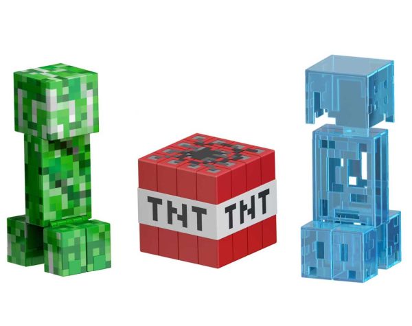 Minecraft Diamond Level Creeper figure 14cm - Image 2