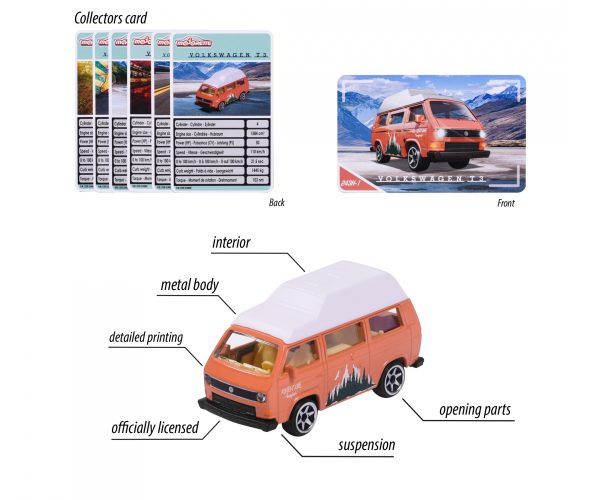 Majorette - Vw The Originals Premium Car Assorted - Image 3