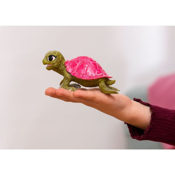 Schleich - Pink Sapphire Turtle Figurine - Image 2