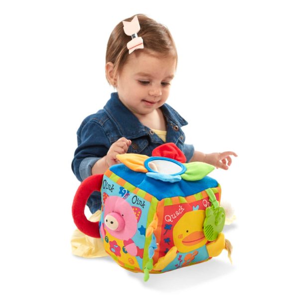 Melissa & Doug - Musical Farmyard Cube Learning Toy - Image 8
