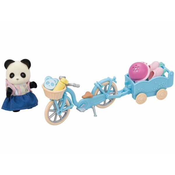 Sylvanian Families - Cycle & Skate Playset - Panda Girl - Image 3