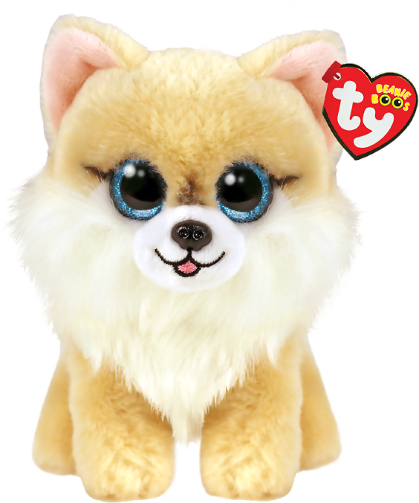 Ty - Beanie Boos - Honeycomb Tan Dog Small 15cm