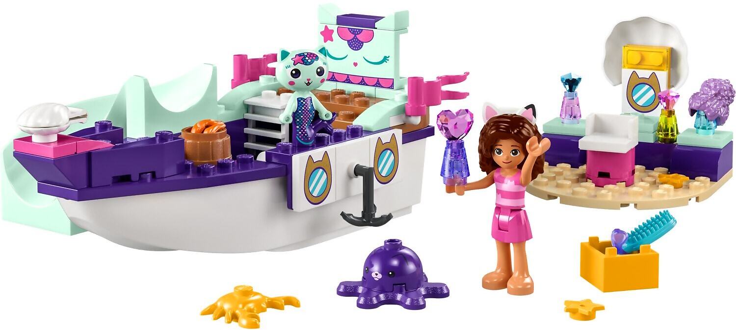 LEGO 10786 Gabby & MerCat's Ship & Spa - Gabby's Dollhouse 4+ - Image 2