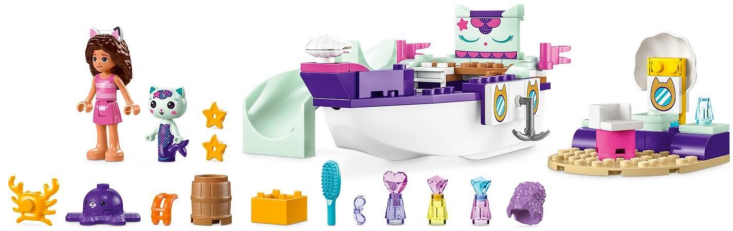 LEGO 10786 Gabby & MerCat's Ship & Spa - Gabby's Dollhouse 4+ - Image 5