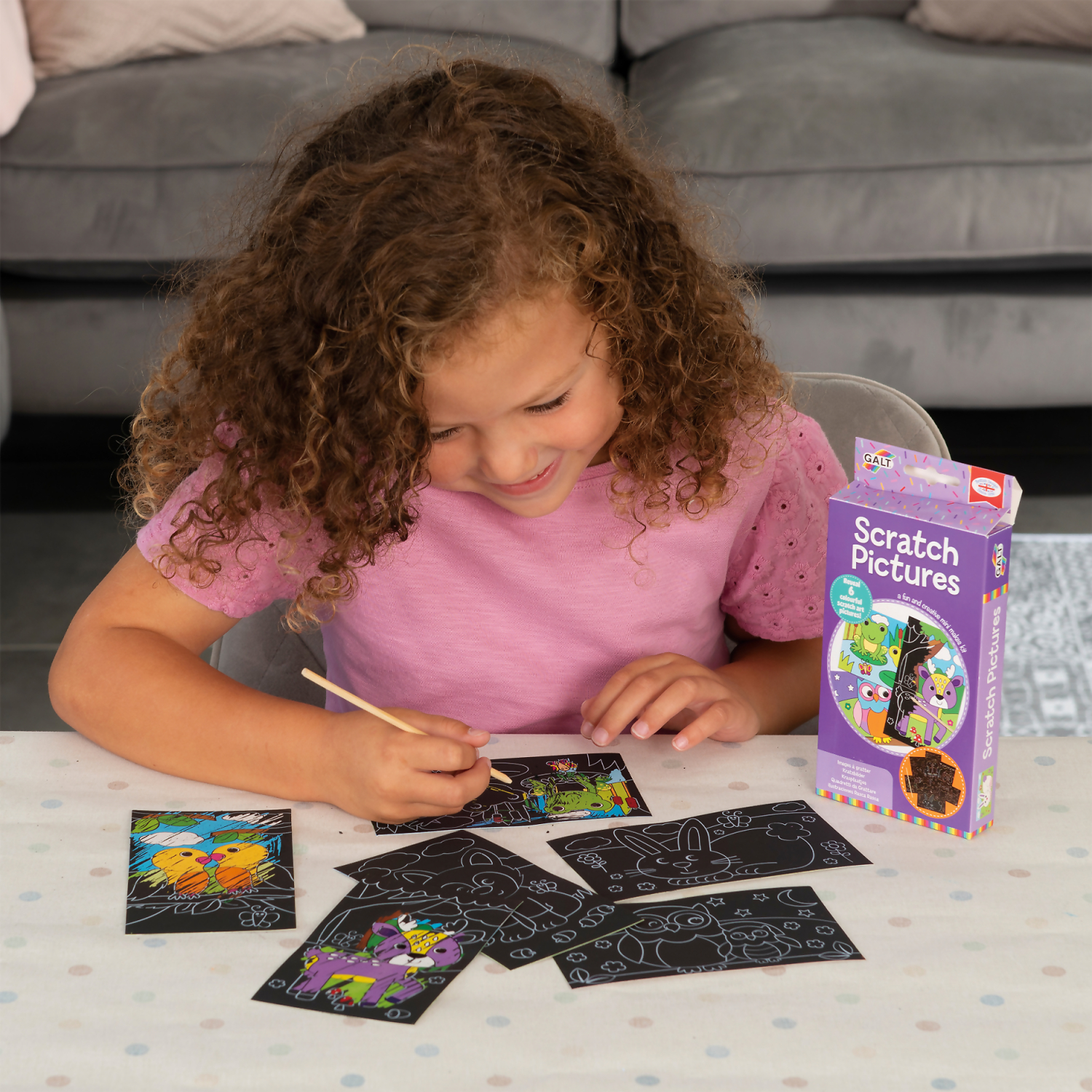 Galt - Mini Makes Scratch Picture Game - Image 3