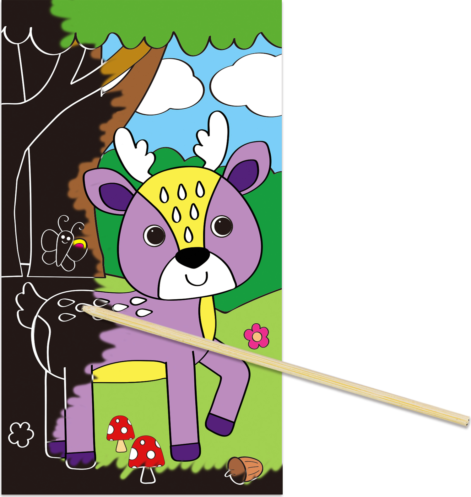 Galt - Mini Makes Scratch Picture Game - Image 5