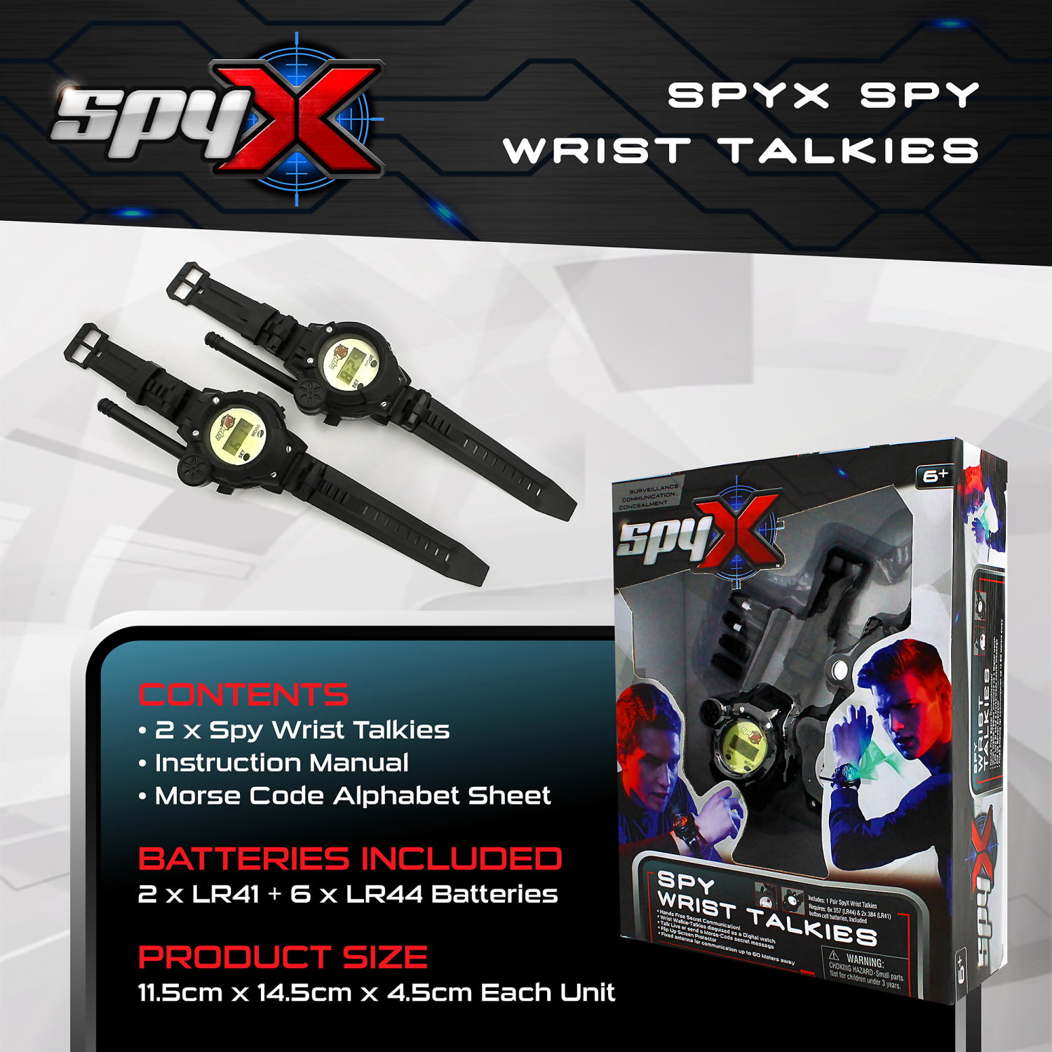 SpyX - Spy Wrist Talkies - Image 3