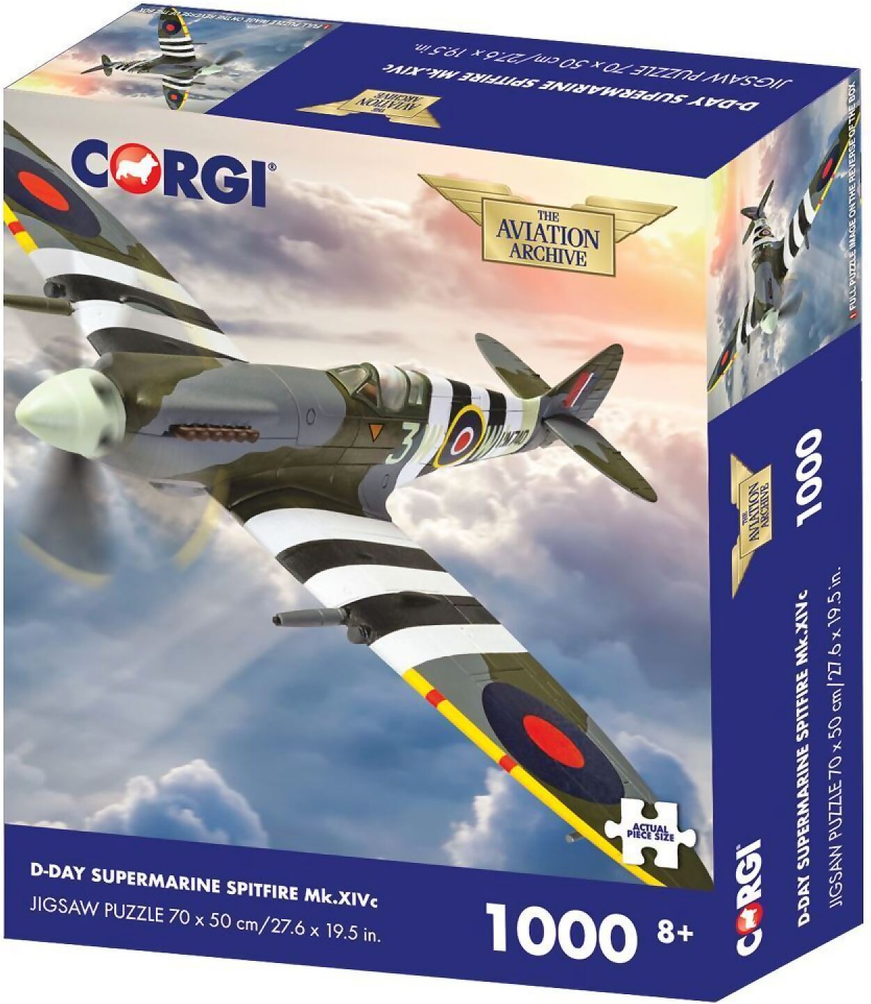 Holdson - Corgi - D-day Supermarine Spitfire Mk.xivc Jigsaw Puzzle 1000 Pieces