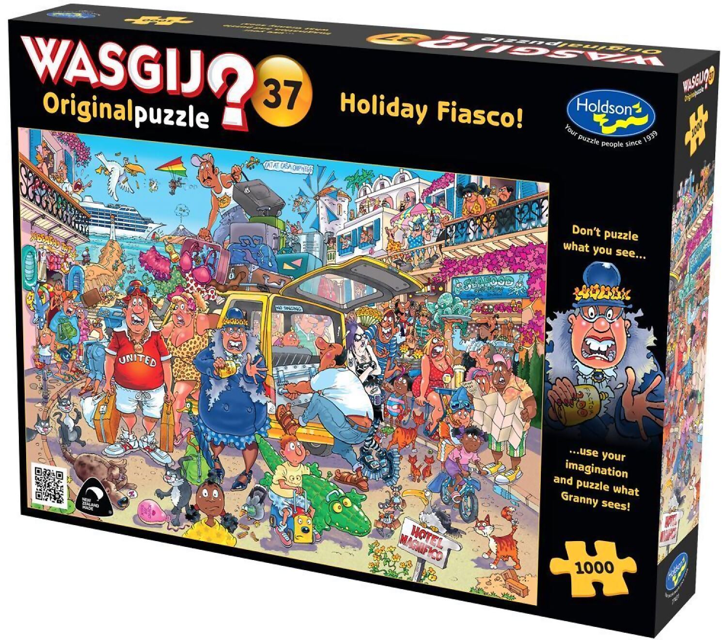 Wasgij - Original 37 - Holiday Fiasco Holdson Jigsaw Puzzle 1000 Piece
