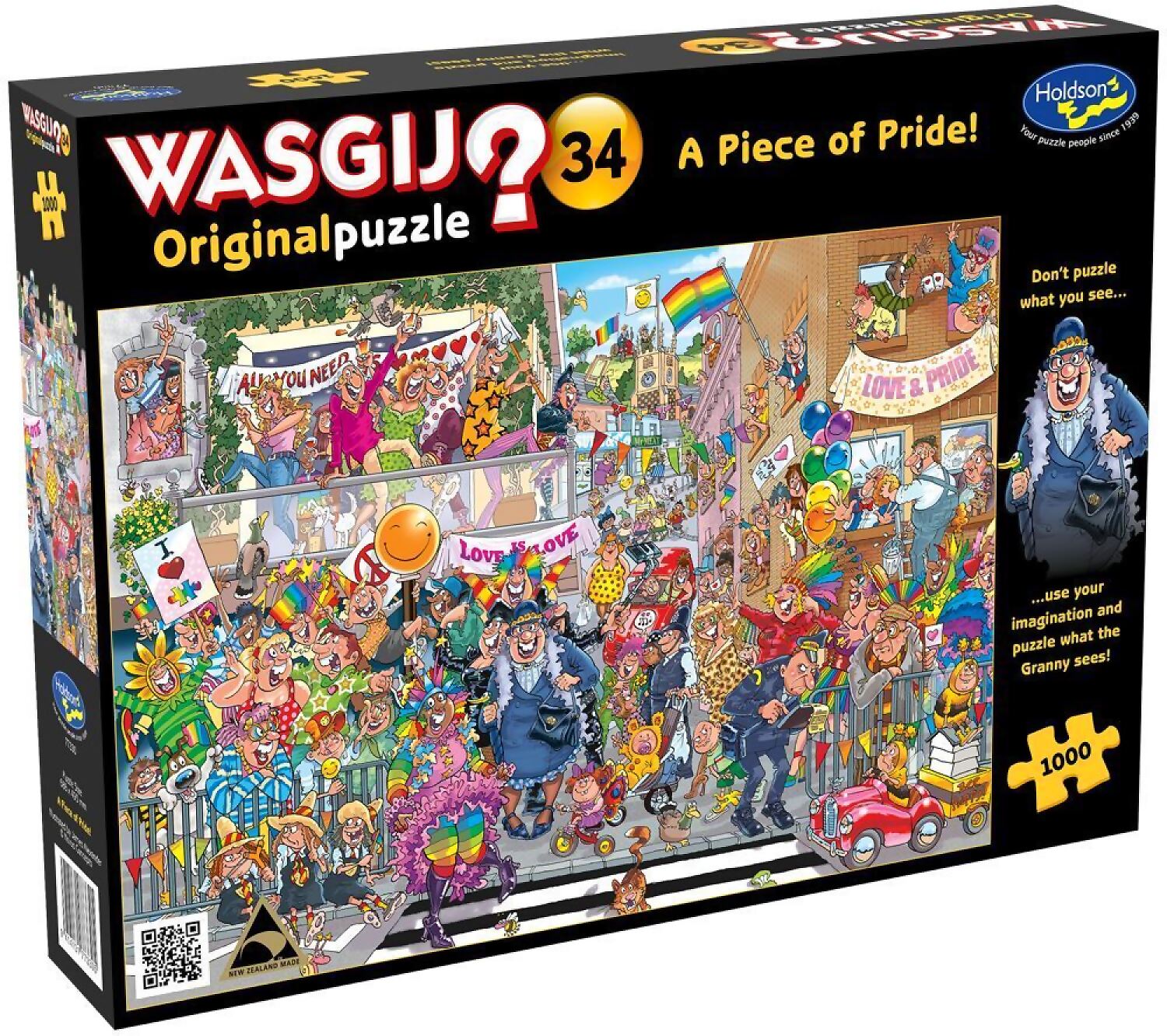 Wasgij - Original 34 - A Piece Of Pride - Holdson Jigsaw Puzzle 1000 Piece