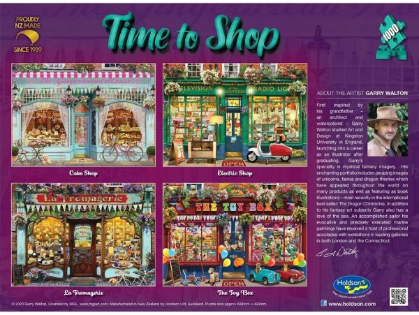 Holdson - Time To Shop - La Fromagerie - Jigsaw Puzzle 1000 Pieces - Image 4