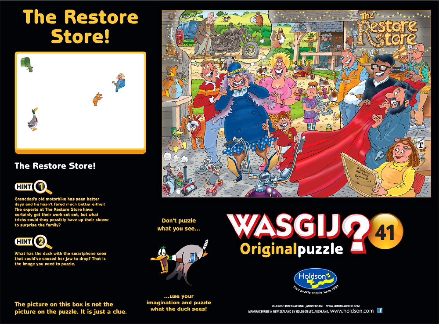 Wasgij - Original 41 - The Restore Store - Holdson Jigsaw Puzzle 1000 Piece - Image 3