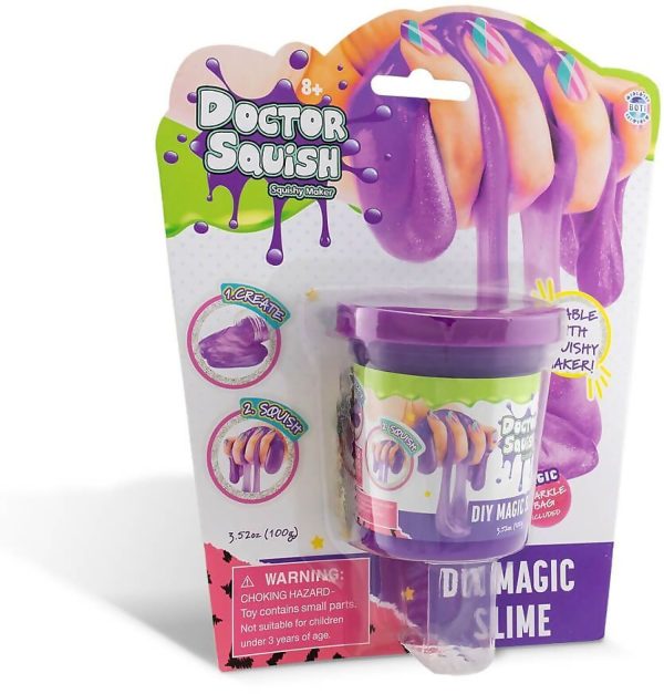Doctor Squish Diy Magic Slime Purple - Image 2