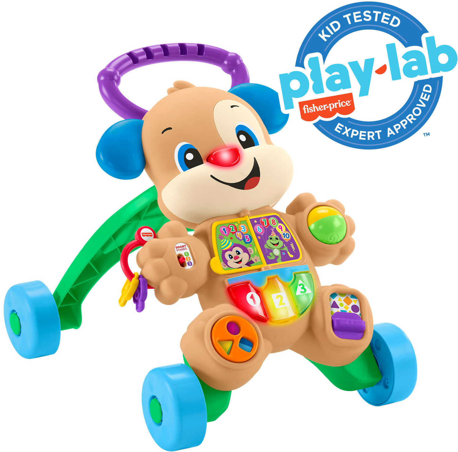 Fisher Price - Laugh & Learn Baby Walker With Smart Stages Learning Content Puppy - Image 2