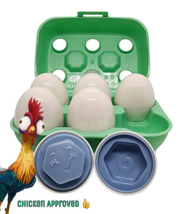 Playgo Toys Ent. Ltd - Rainbow Shape Sorter Eggs - Image 3