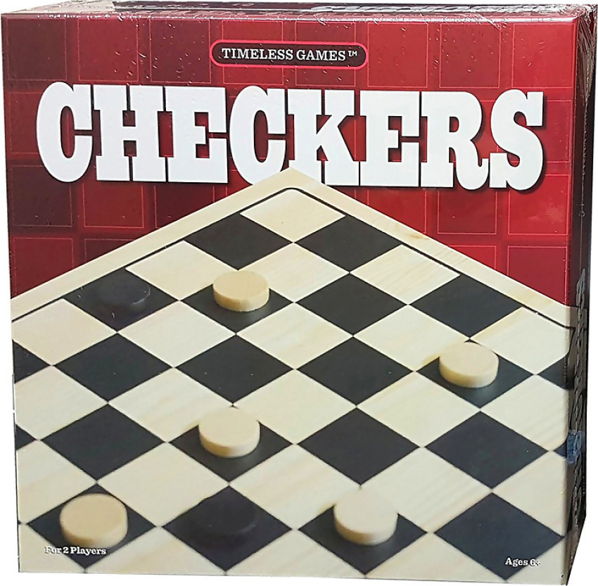 Checkers Board Game - Timeless Games