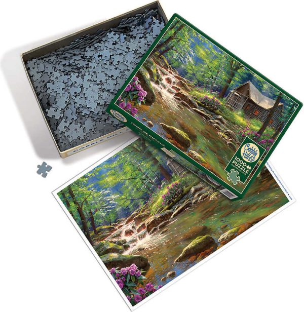 Cobble Hill - Fishing Cabin - Jigsaw Puzzle 1000pc - Image 3