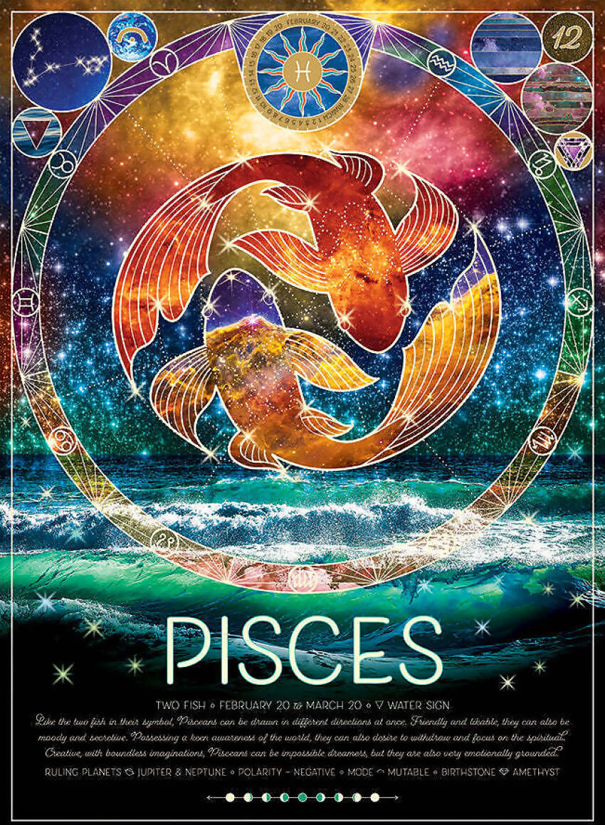Cobble Hill - Pisces - Jigsaw Puzzle 500pc - Image 2