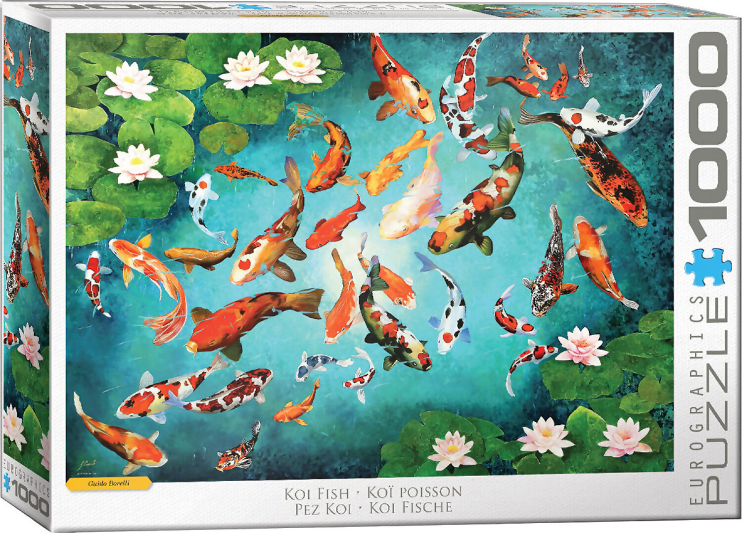 Eurographics - Koi Fish - Jigsaw Puzzle 1000pc