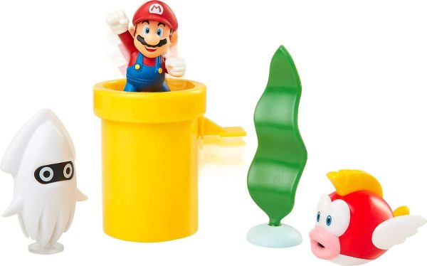 Nintendo - Super Mario 2.5-inch Underwater Diorama Set - Image 2