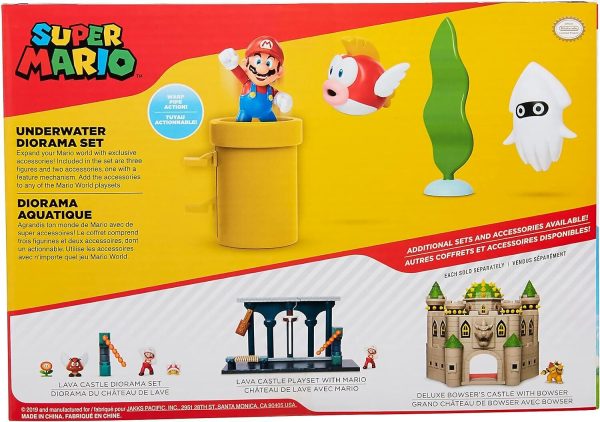 Nintendo - Super Mario 2.5-inch Underwater Diorama Set - Image 5