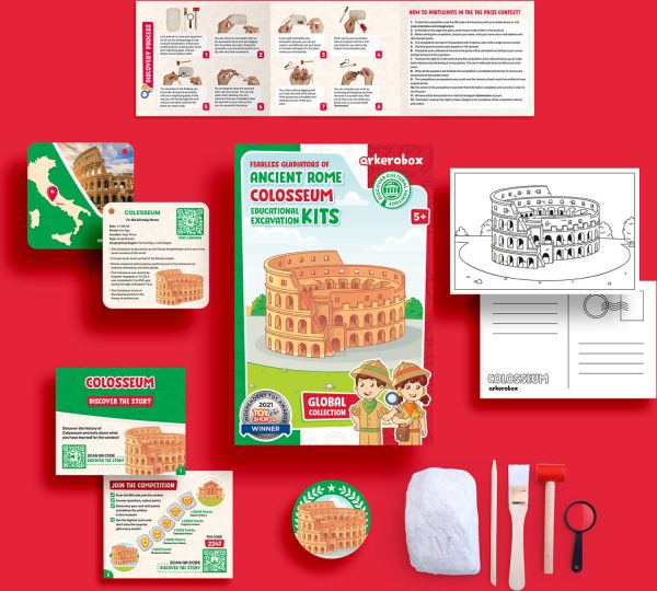 Arkerobox - Colosseum Archeological Excavation Kit - Image 2