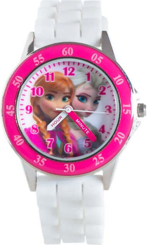 Time Teacher Watch - Frozen Pink/white - You Monkey - Image 2