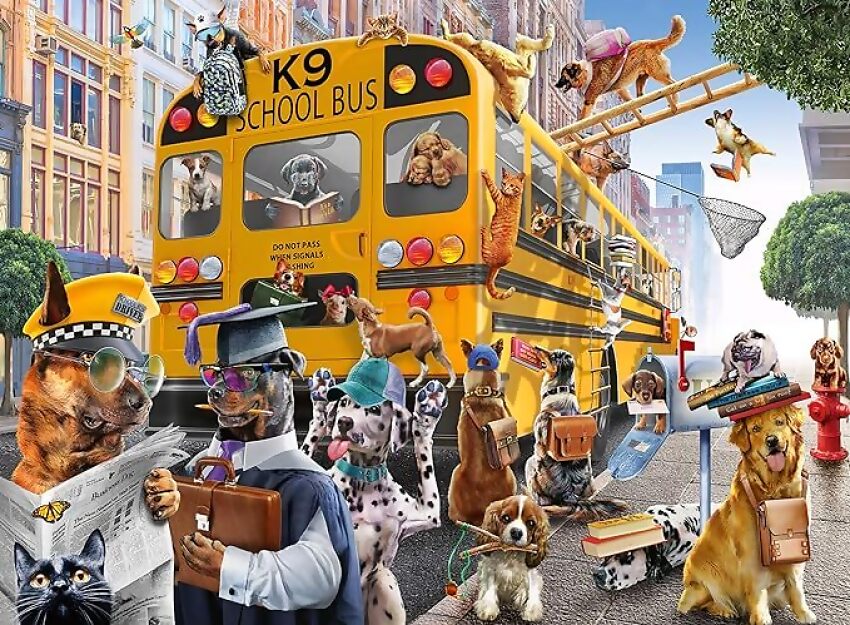 Ravensburger - Pet School Pals Jigsaw Puzzle 150pc - Image 2