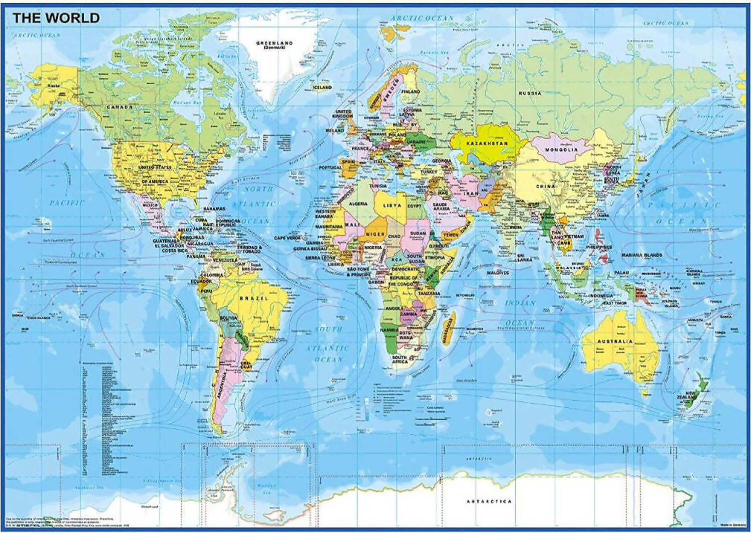 Ravensburger - Map Of The World Jigsaw Puzzle 200pc XXL - Image 2