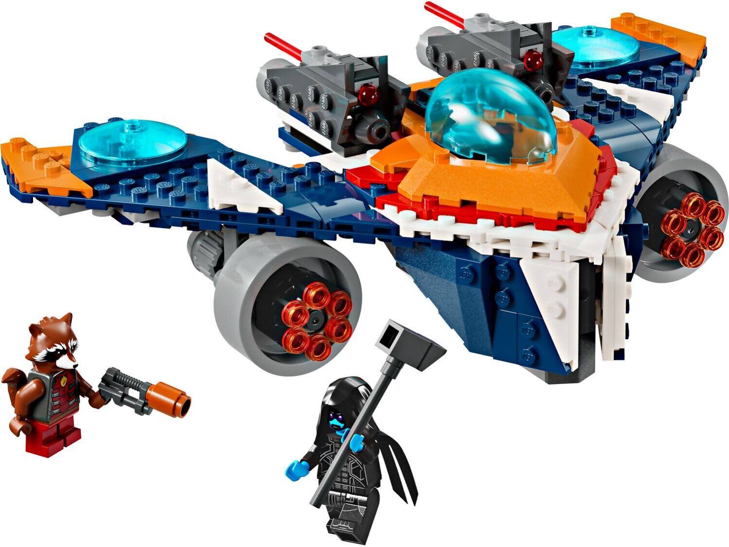 LEGO 76278 Rocket's Warbird vs. Ronan - Super Heroes Marvel - Image 2