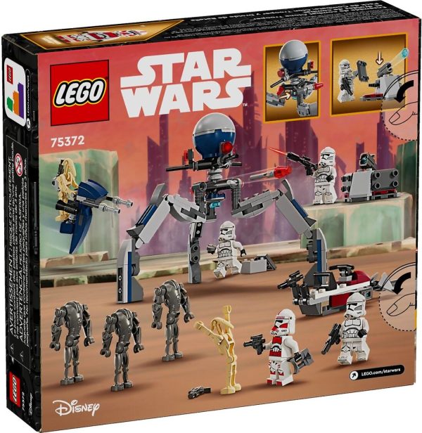 LEGO 75372 Clone Trooper™ & Battle Droid™ Battle Pack - Star Wars - Image 6