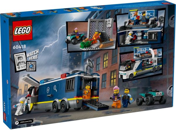 LEGO 60418 Police Mobile Crime Lab Truck - City - Image 7