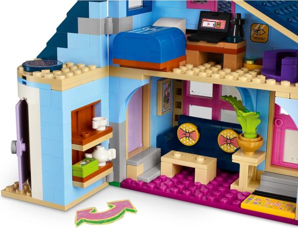 LEGO 42620 Olly and Paisley's Family Houses - Friends - Image 4
