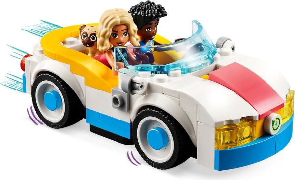 LEGO 42609 Electric Car and Charger - Friends - Image 5
