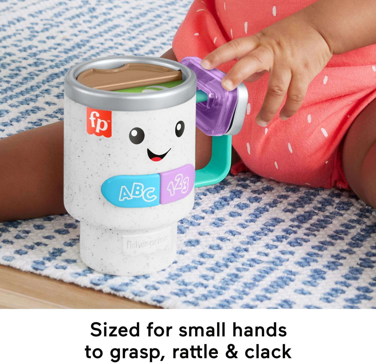 Fisher-price - Laugh & Learn Wake Up & Learn Coffee Mug Baby & Toddler Toy With Music & Lights - Mattel - Image 4
