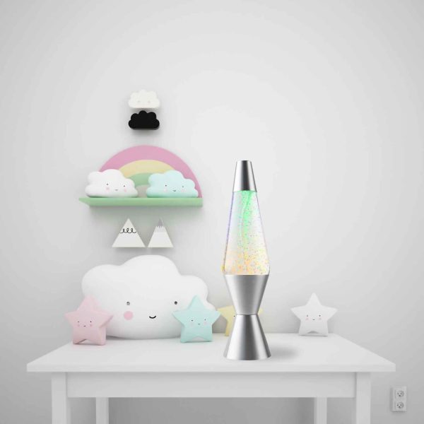 Landmark - Twister Liquid Lava Lamp 3 Colour Changing Led Usb Charging 36cm - Image 3