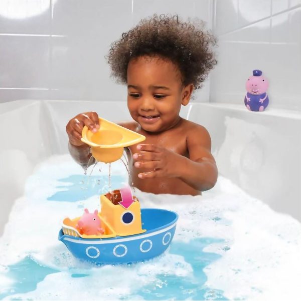 Peppa Pig - Tomy Grandpa Pigs Splash & Pour Boat - Image 3