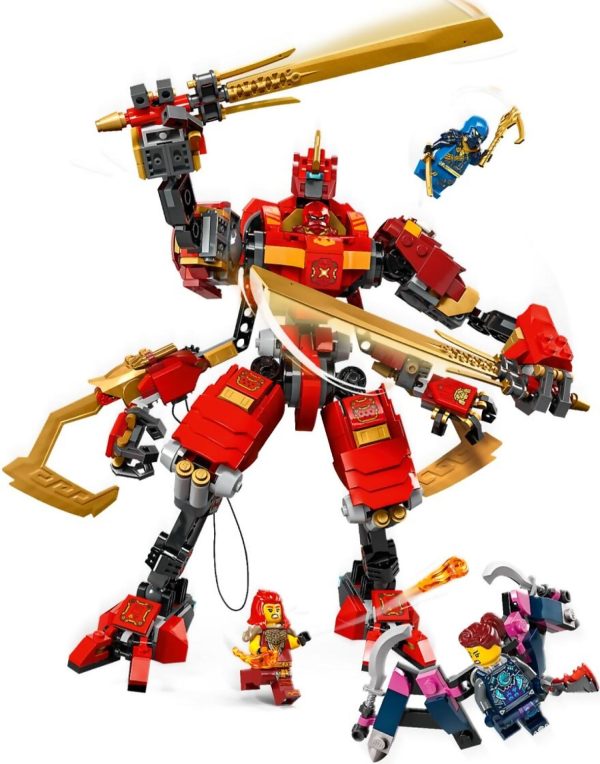 LEGO 71812 Kai's Ninja Climber Mech - Ninjago - Image 3