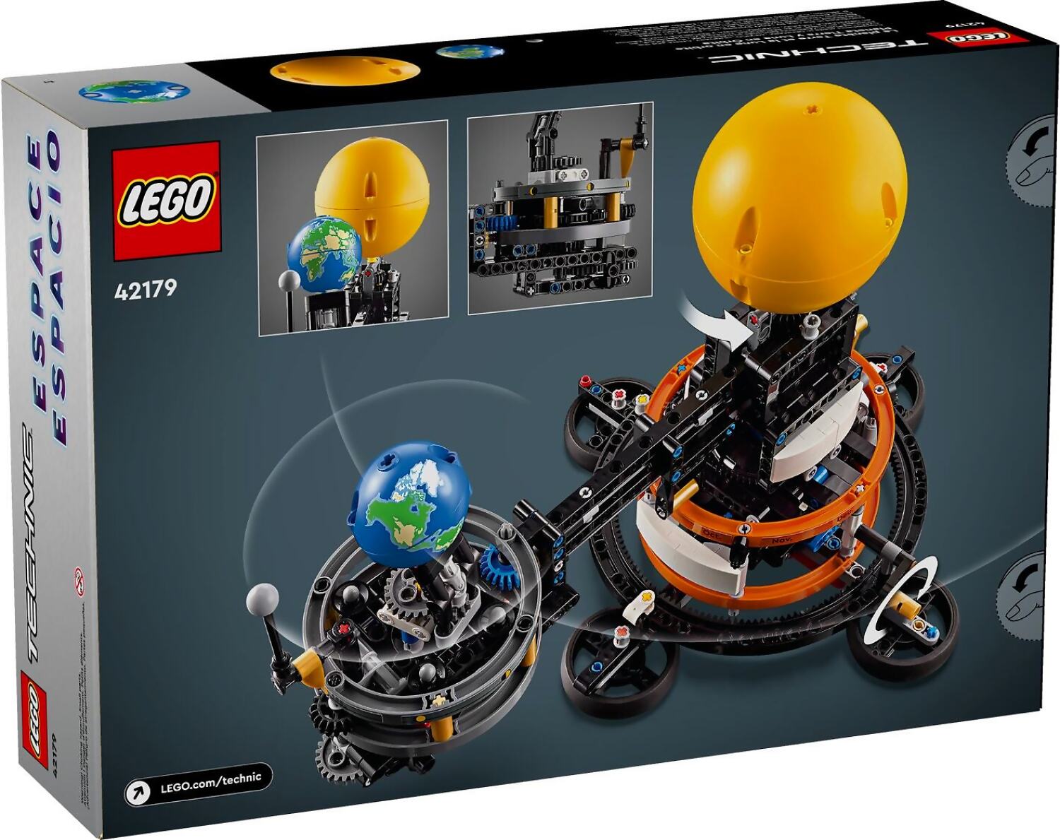 LEGO 42179 Planet Earth and Moon in Orbit - Technic - Image 6