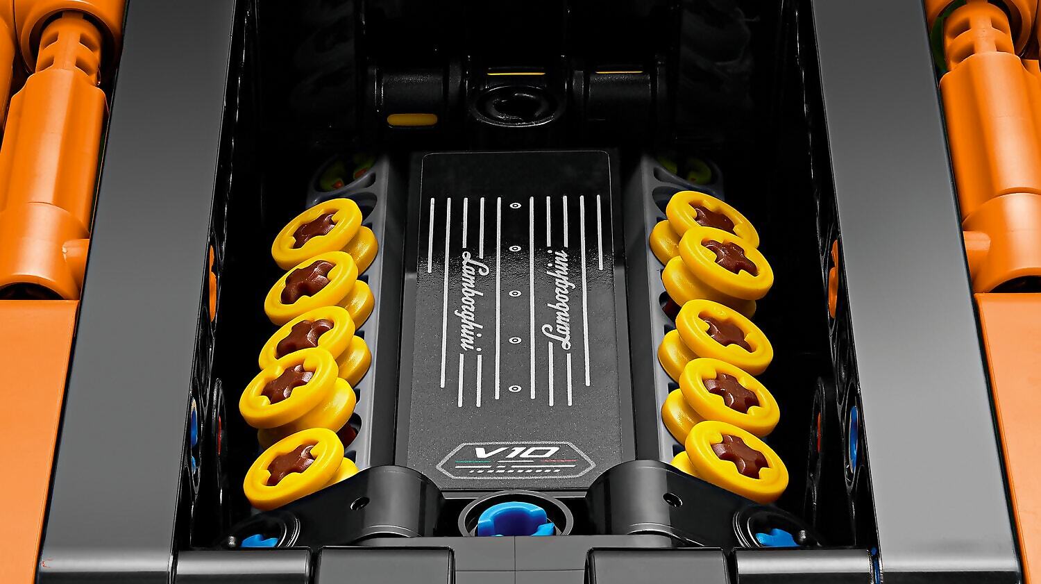 LEGO 42196 Lamborghini Huracán Tecnica Orange - Technic - Image 6
