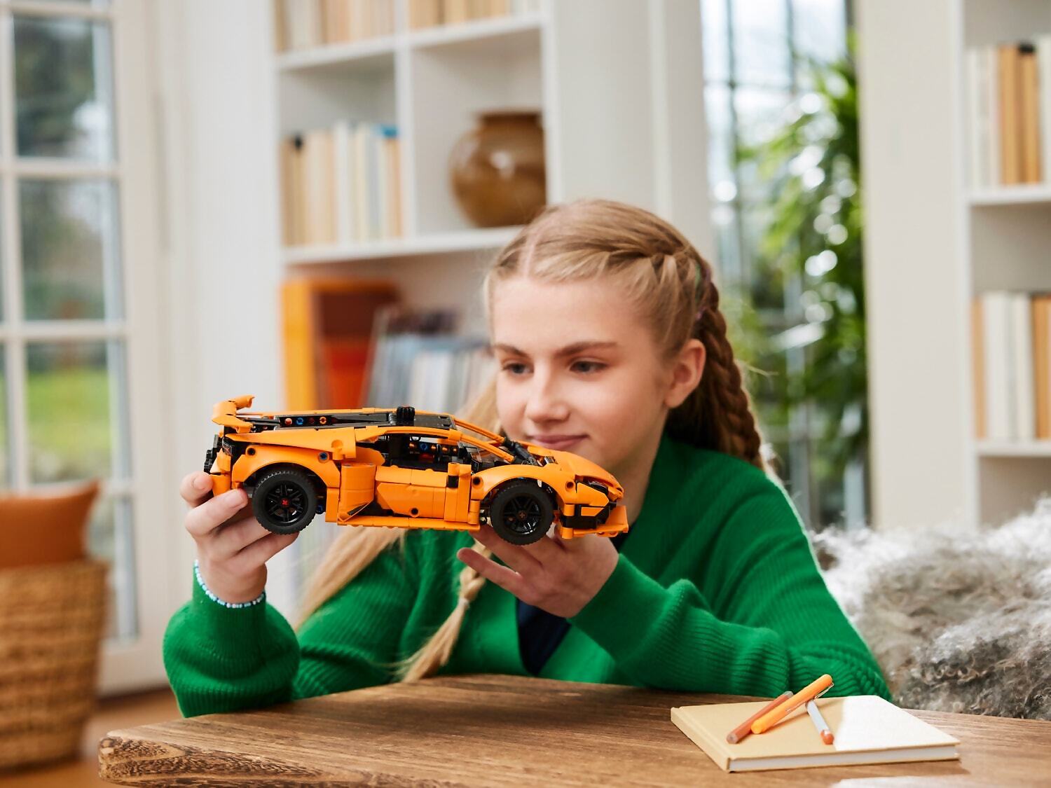 LEGO 42196 Lamborghini Huracán Tecnica Orange - Technic - Image 8