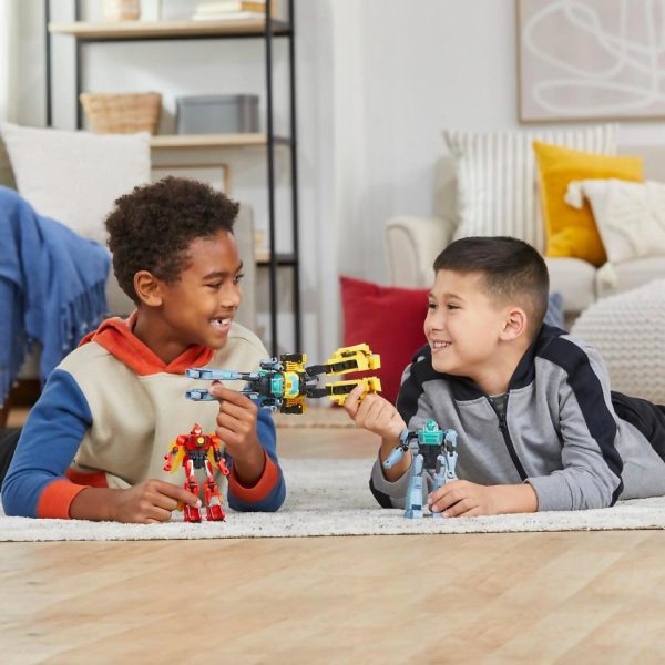 Transformers - Earthspark Cyber-combiner Bumblebee And Mo Malto Action Figures - Hasbro - Image 6