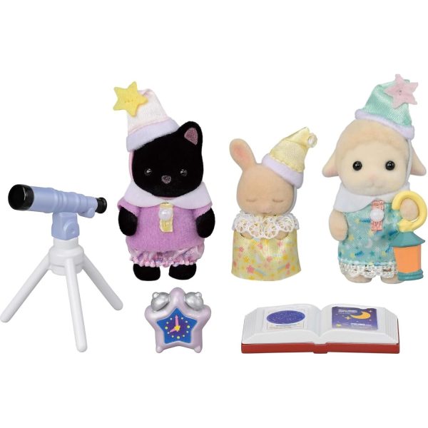 Sylvanian Families - Nursery Friends Sleepover Party Trio - Image 2